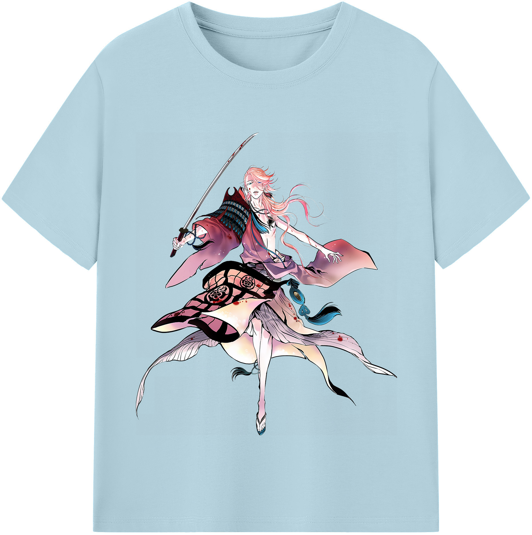 （画像用） 刀剣乱舞 Touken Ranbu 綿100％半袖Tシャツ（フロントプリント）